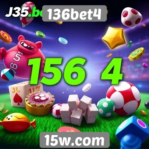 Variedade de jogos disponíveis no 136bet4